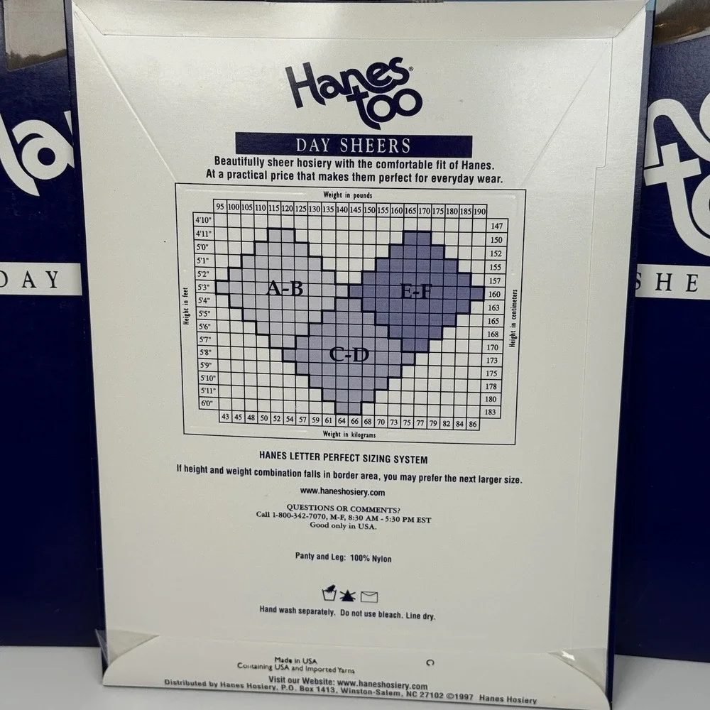 Hanes new packages